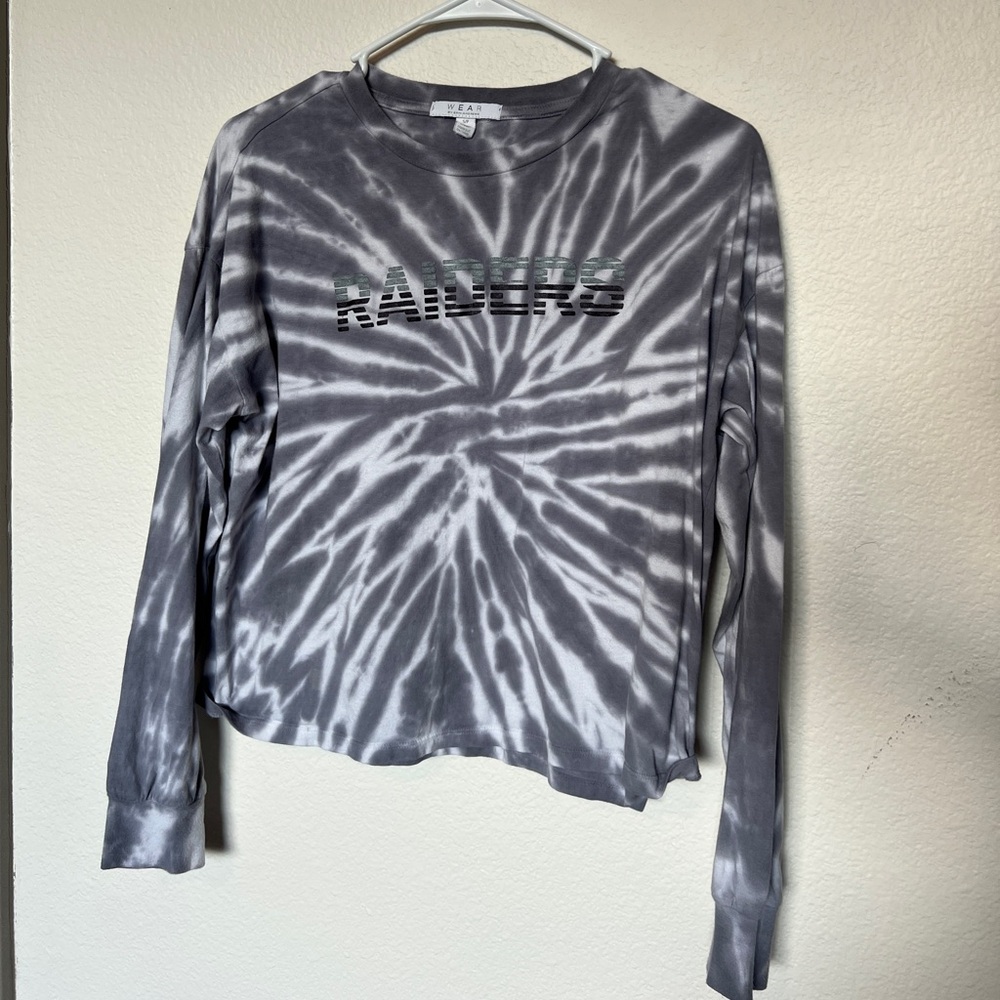 Raiders Tie Dye Top